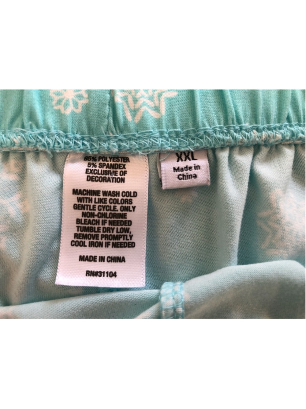 XXL Kim Rogers PJ Set Lush Luxe Snow Flake Print Grandmacore Apres Ski Stretchy - Picture 8 of 12